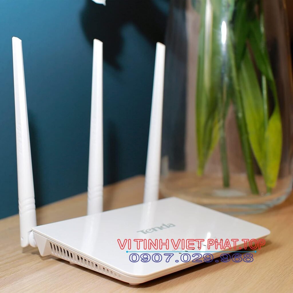 BỘ THU PHÁT WIFI TENDA N300 F3 3 ĂNTEN CŨ