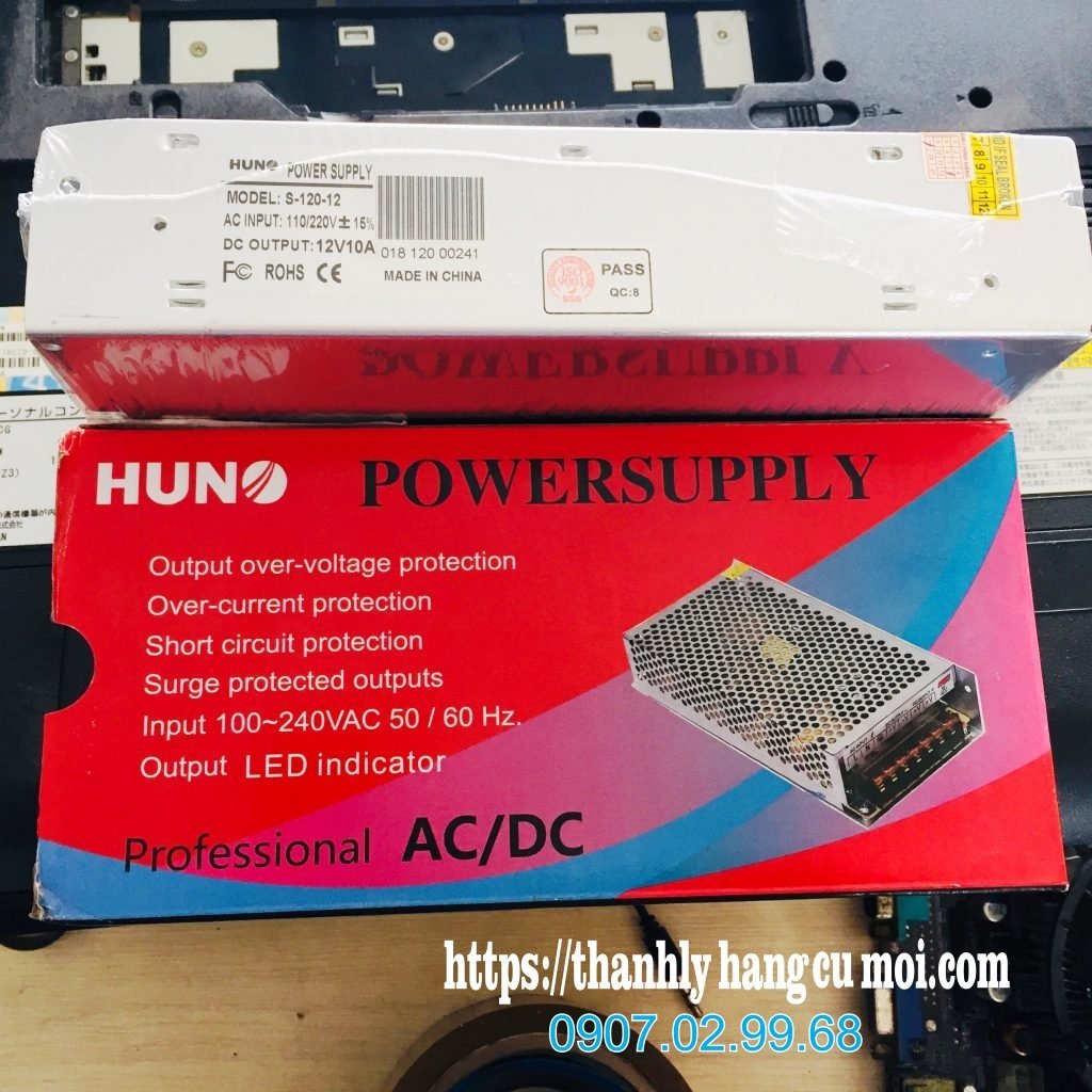 Nguồn Tổ Ong 12V10A bảo hành 24 tháng