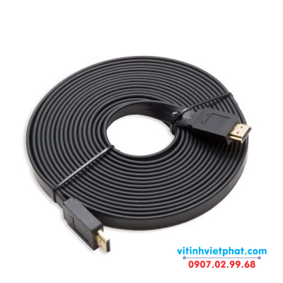 Flat HDMI Cable 4K, Ultra HD, 3D, 2160p, 1080p (5 Meters): Buy Online at  Best Prices in Nepal | Daraz.com.np